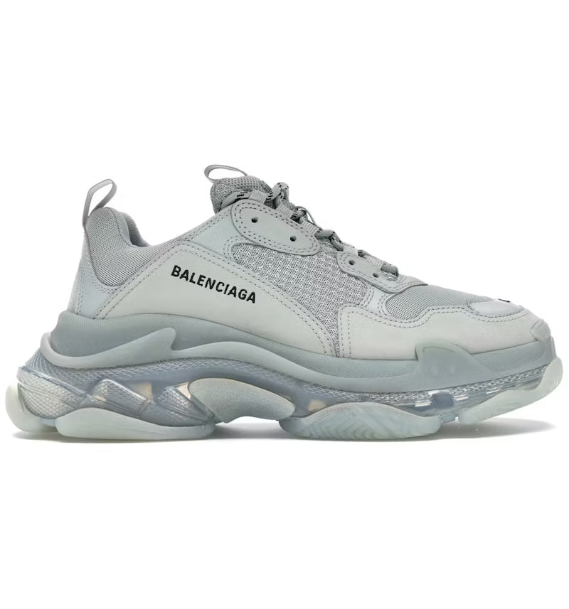 Balenciaga Triple S Grey (Clear Sole)