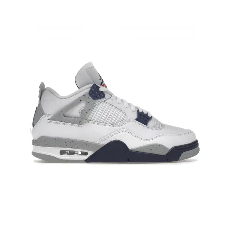 Jordan 4 - White Midnight Navy