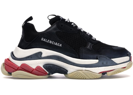 Balenciaga Triple S Black White