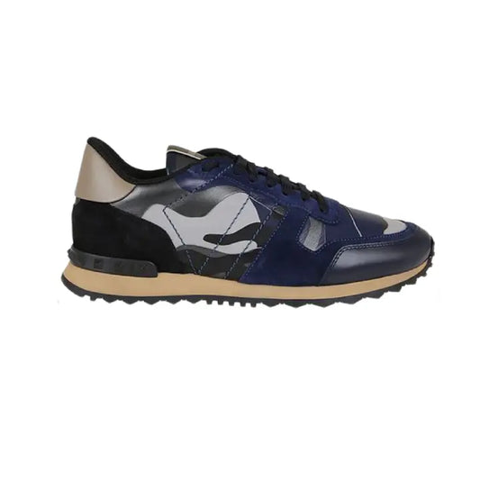Valentino Garavani - RockRunner Black Navy Beige
