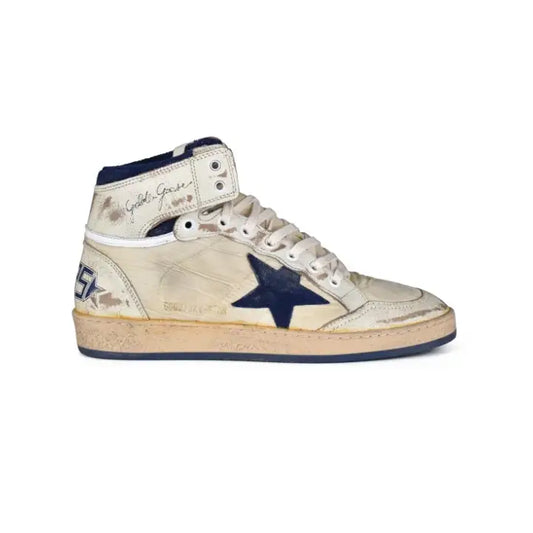 Golden Goose - White Dark Blue High