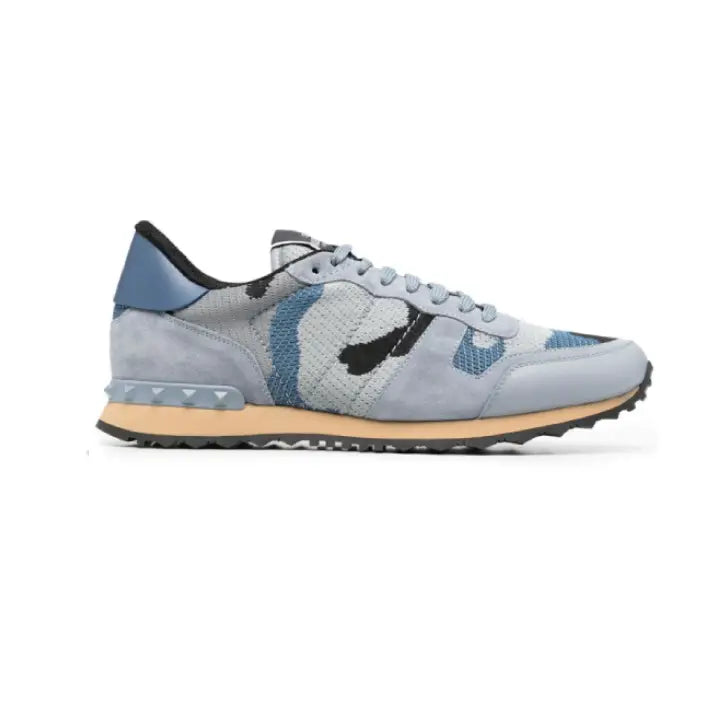 Valentino Garavani - RockRunner Grey Indigo Camo