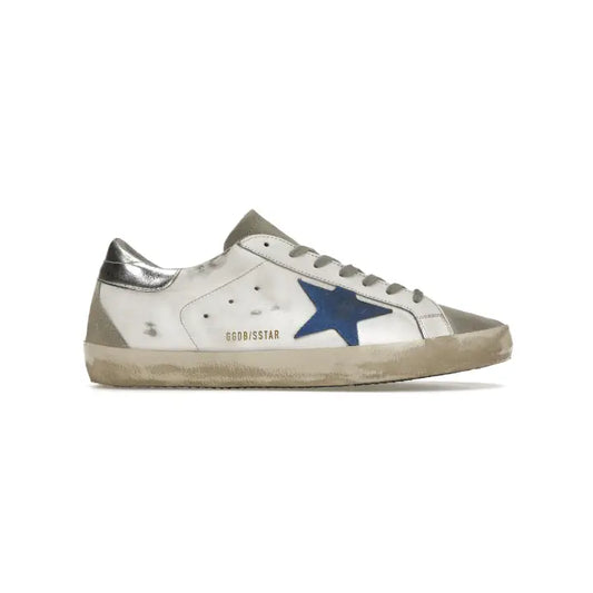 Golden Goose - White Electric Blue Silver