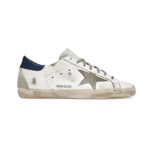 Golden Goose - White Royal Blue